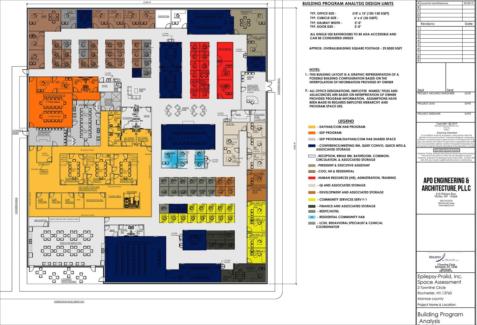 Epilepsy-Pralid Office Relocation: Rochester NY Space